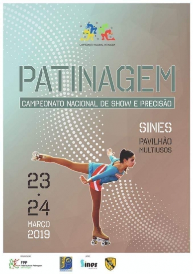 Cartaz do Campeonato Nacional de Show 2019 - Sines